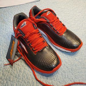 AVIA Flex Frame Red/Grey Running Shoes, Men's 8.5